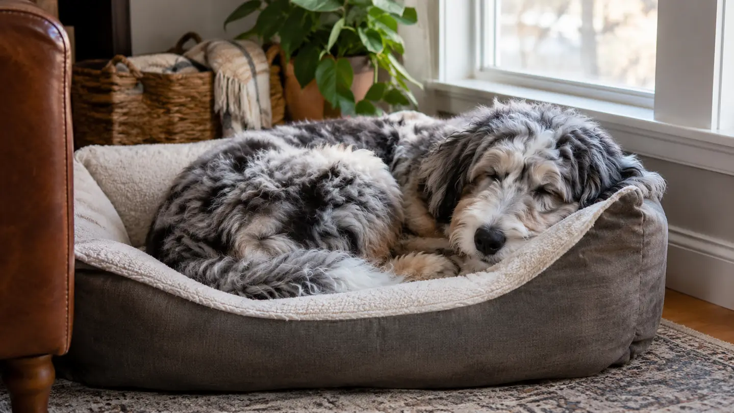 10 reasons an orthopedic bed suits an active aussiedoodle