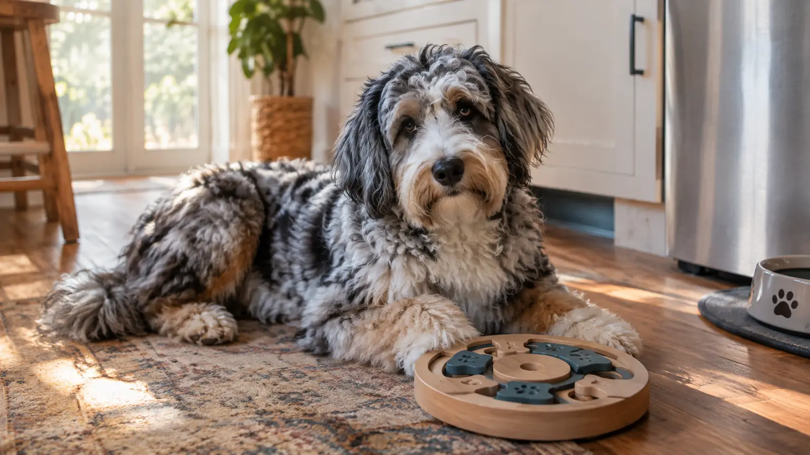 How Nina Ottosson Dog Brick Changed Life With Our Aussiedoodle